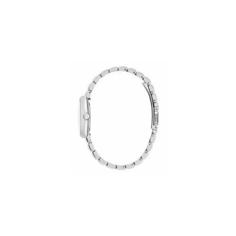 FURLA Logo Women's Watch WW00005011L1 32mm Rose Gold Tone Stainless Steel Case Pink Leather Strap Quartz Analog