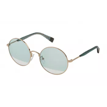 FURLA SFU235-56300V Women's Butterfly/Cat Eye Sunglasses - Havana/Brown Acetate Frame, Brown Gradient Lens, 56/20/135 mm