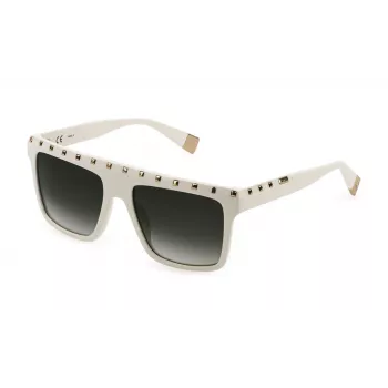 FURLA SFU535-5403GF Women's Cat Eye Sunglasses Havana Brown Gradient 54mm