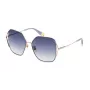 FURLA SFU601-580492 Women's Sunglasses Havana Brown Acetate 58mm