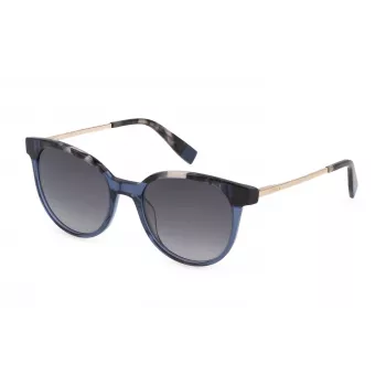 FURLA SFU602-53AGQX Women's Cat Eye Sunglasses Havana Brown Gradient 53mm