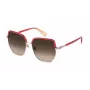 FURLA SFU623-57594Y Women's Cat Eye Sunglasses Havana/Brown Gradient 57mm