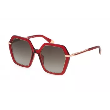 FURLA SFU691-5406NL Women's Sunglasses - Brown Gradient - 54/19/140 mm