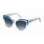 FURLA SFU694-5506N1 Women's Cat-Eye Sunglasses - Acetate Frame, Polycarbonate Lenses, UV400 Protection - 55/18/140 mm