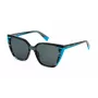 FURLA SFU782-5506M8 Women's Cat Eye Sunglasses Havana Brown Gradient 55mm