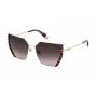 FURLA SFU786V570AHL Women's Sunglasses Havana Brown Acetate Frame Brown Gradient Lens 57/14/140 mm