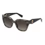 Furla SFU812-5306BZ Women's Sunglasses Brown Havana Frame Brown Gradient Lens 53mm