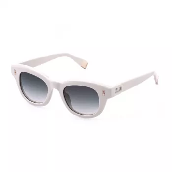 FURLA SFU986-480816 Women's Sunglasses, Havana Frame, Brown Gradient Lenses, 48/20/140 mm
