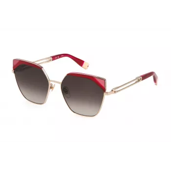 FURLA Women's Sunglasses SFU690V58594Y (Lens/Bridge/Temple) 58/17/135 mm