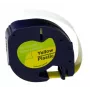 G&G BM-D-G-91222 Compatible Label Tape for DYMO 91222, Yellow with Black Print, 12 mm x 4 m