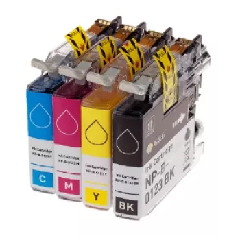 G&G Compatible 4-Pack High Yield Ink Cartridges for HP 364XL - Black, Cyan, Magenta, Yellow GP-H364XLBKCMY-4P