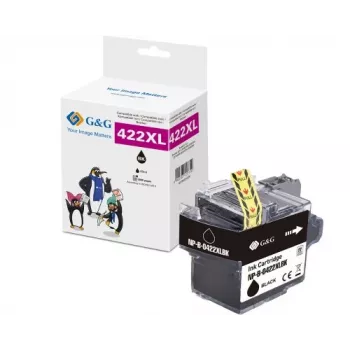 G&G Compatible Black Ink Cartridge for Brother LC422XLBK (3000 Pages) 20584