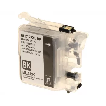 G&G Compatible Brother LC-127XLBK High Yield Black Ink Cartridge (14516)