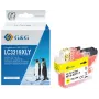 G&G Compatible Brother LC-3219Y Yellow High Yield Ink Cartridge (13990)