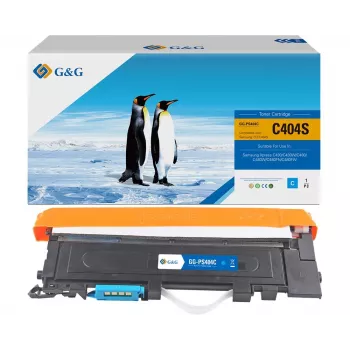 G&G Compatible Toner Cartridge Cyan for Samsung CLT-C404S / HP ST966A (14463)