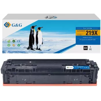 G&G GG-PH2190XFBK Compatible Toner Cartridge Black High Yield Replacement for HP 219X W2190X