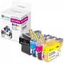 G&G GP-B3219XLBKCMY-4P Compatible Ink Cartridge 4-Pack Black, Cyan, Magenta, Yellow for Brother LC-3219XL
