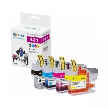 G&G GP-B421BKCMY-4P Ink Cartridge 4-Pack Compatible with HP OfficeJet Pro (Black, Cyan, Magenta, Yellow) High Yield 950XL/951XL
