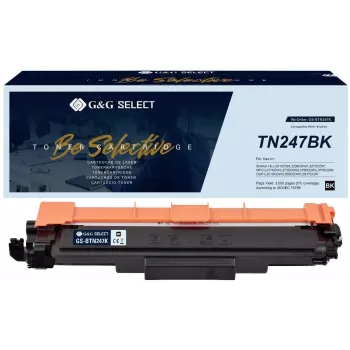 G&G GS-BTN247K Compatible Toner Cartridge for Brother TN-247BK (Black, 3,000 Page Yield)