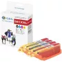 G&G Ninestar XXL Ink Cartridge Set for Canon CLI-581XXL BK/C/M/Y - Compatible, High Yield, 5-Pack