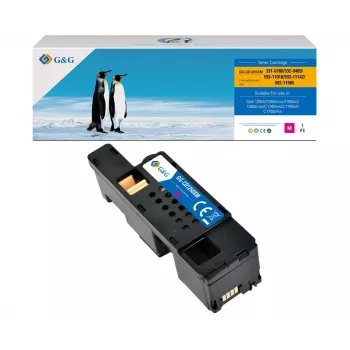 G&G NT-CD1250XM Compatible Magenta Toner Cartridge for Brother TN-1250M 18687
