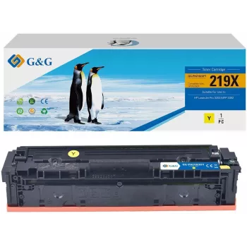 G&G Toner Cartridge Replacement for HP 219X / W2192X Yellow (High Yield) GG-PH2192XFY