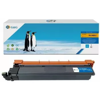 G&G Toner Compatible with Brother TN248XL C Cyan (21404)