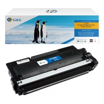 G&G XL Compatible Toner Cartridge for Brother TN-2320 (15463) - Black