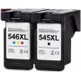 G&G XL Ink Cartridge 2-Pack Compatible with Canon 546XL/545XL (15088)