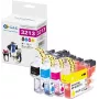 G&G XL Ink Cartridge 4-Pack for Brother LC-3213VAL BK/C/M/Y