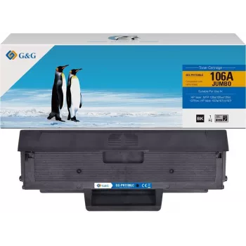 G&G XL Toner Cartridge Compatible with HP 106A / W1106A (19222)