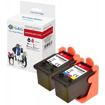 G&G XXL Compatible Ink Cartridge Set for Canon PG-560XL/CL-561XL (20635)
