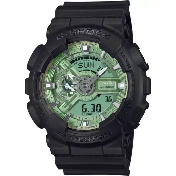 G-SHOCK GA-110CD-1A3ER Analog-Digital Black Resin Sport Watch