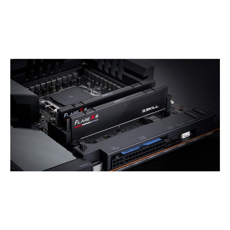G.Skill Flare X5 256 GB (4 x 64 GB) DDR5-6000 CL34 Desktop Memory Kit - Matte Black