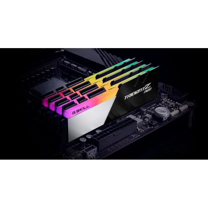 G.Skill Trident Z Neo 64GB (2x32GB) DDR4 3600MHz CL18 RGB Memory Kit - AMD Ryzen Optimized