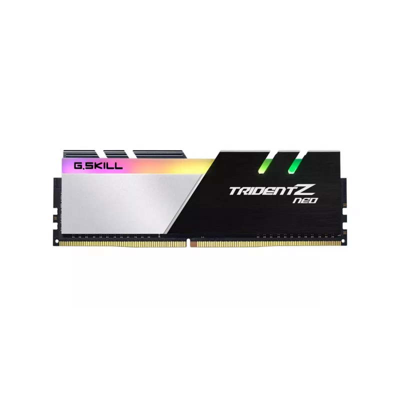 G.Skill Trident Z Neo 128GB (4x32GB) DDR4 3600MHz CL18 Desktop Memory Kit - Black/Silver RGB