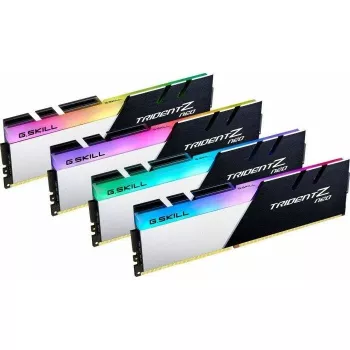 G.Skill Trident Z Neo 128GB (4x32GB) DDR4 3600MHz CL18 Desktop Memory Kit - Black/Silver RGB