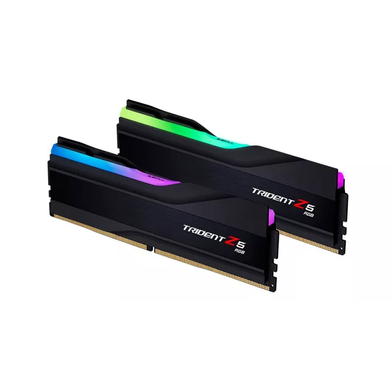 G.Skill Trident Z5 RGB 96GB (2x48GB) DDR5 6000 MT/s CL30 1.35V 288-pin DIMM Desktop Memory Kit - Black