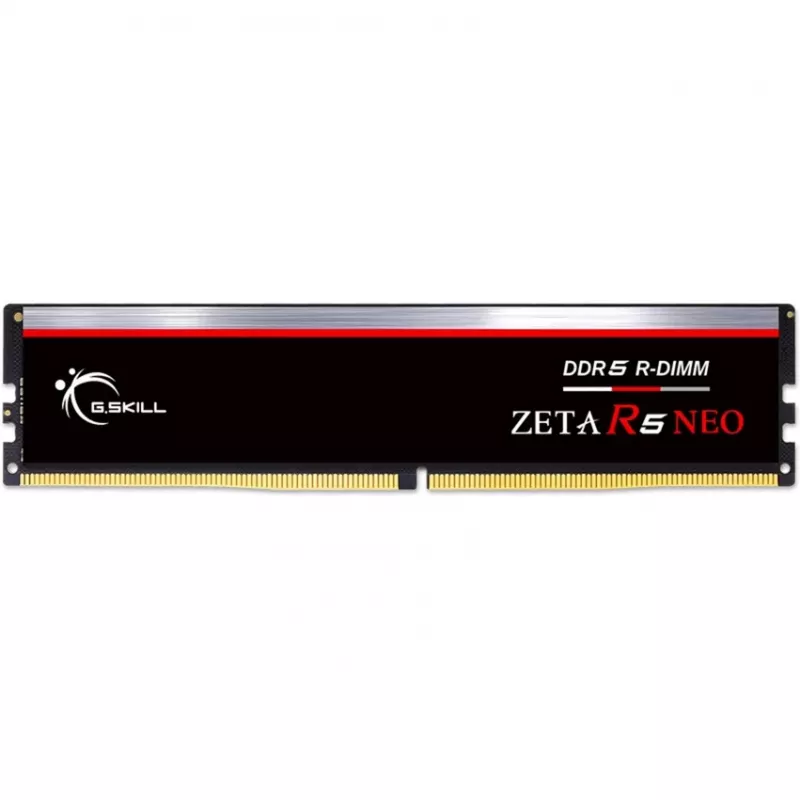 G.Skill Zeta R5 Neo 128 GB (4x 32 GB) DDR5-6400 ECC Registered DIMM Quad Kit - Black
