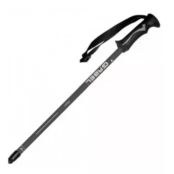 Gabel Cilaos Ardesia Telescopic Trekking Poles 68-142 cm Black