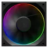 GAMDIAS AEOLUS M3-1201 ARGB Case Fan - 120mm, PWM, Hydraulic Bearing, Black