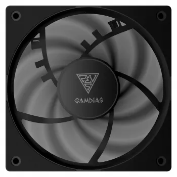 GAMDIAS NOTUS M1-1201 120mm PWM ARGB Case Fan