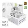 GAMEMAX GX PRO 850G WH 850W 80+ Gold Modular Power Supply White
