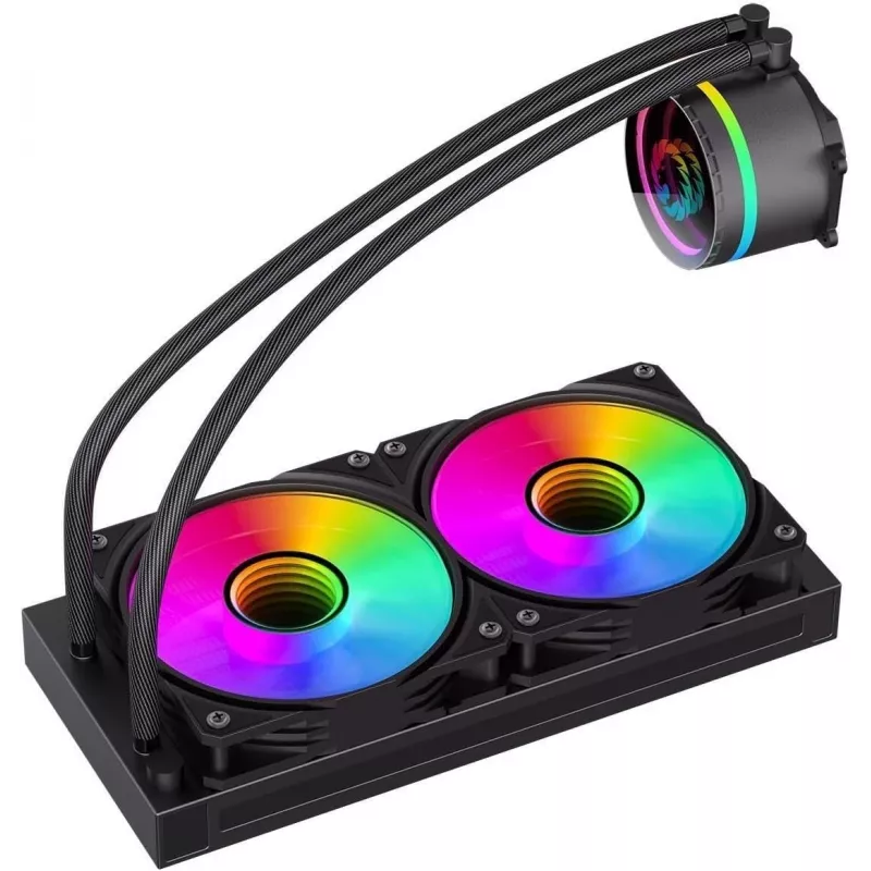 GAMEMAX ICEBURG 240 INFINITY CPU Liquid Cooler, Black