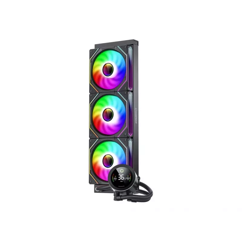 GAMEMAX ICEBURG 360 DIGITAL BK CPU Liquid Cooler, Black