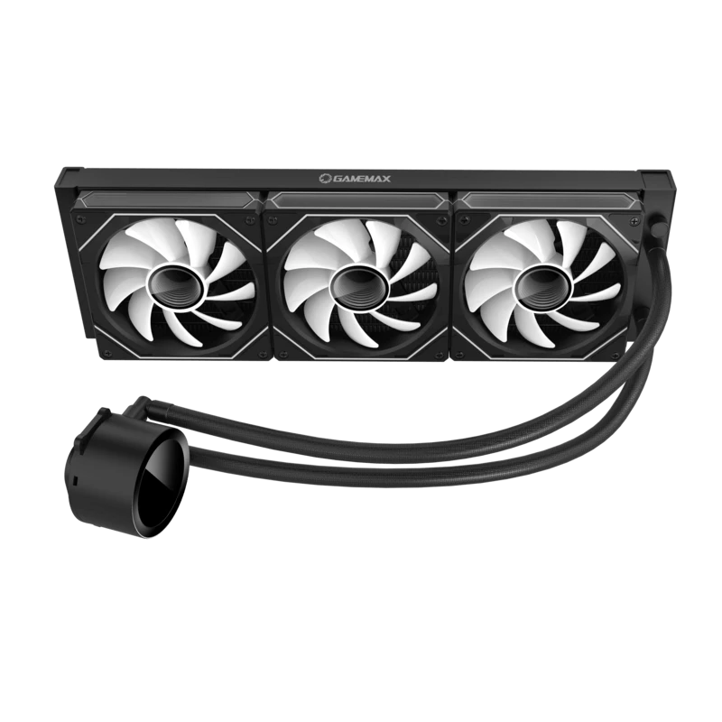 GAMEMAX ICEBURG 360 DIGITAL BK CPU Liquid Cooler, Black