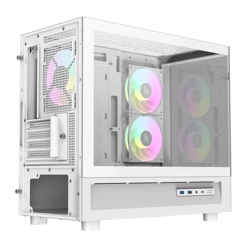 GAMEMAX NEX C31 WH M-ATX/BTF Computer Case White