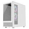 Gamemax NEX C51 WH ATX/BTF Mid Tower PC Case White
