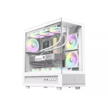 Gamemax NEX C51 WH ATX/BTF Mid Tower PC Case White