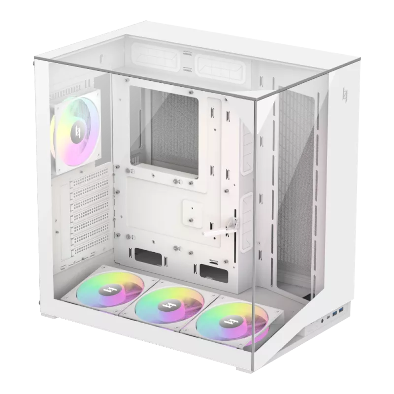GAMEMAX NEX C56 VC WH ATX Case White